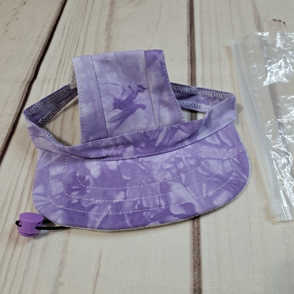 Pet Dog Hat Purple Size Large